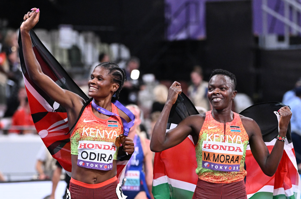 GF, 她获得冠军, 肯尼亚选手 GF, 她获得冠军, 肯尼亚选手